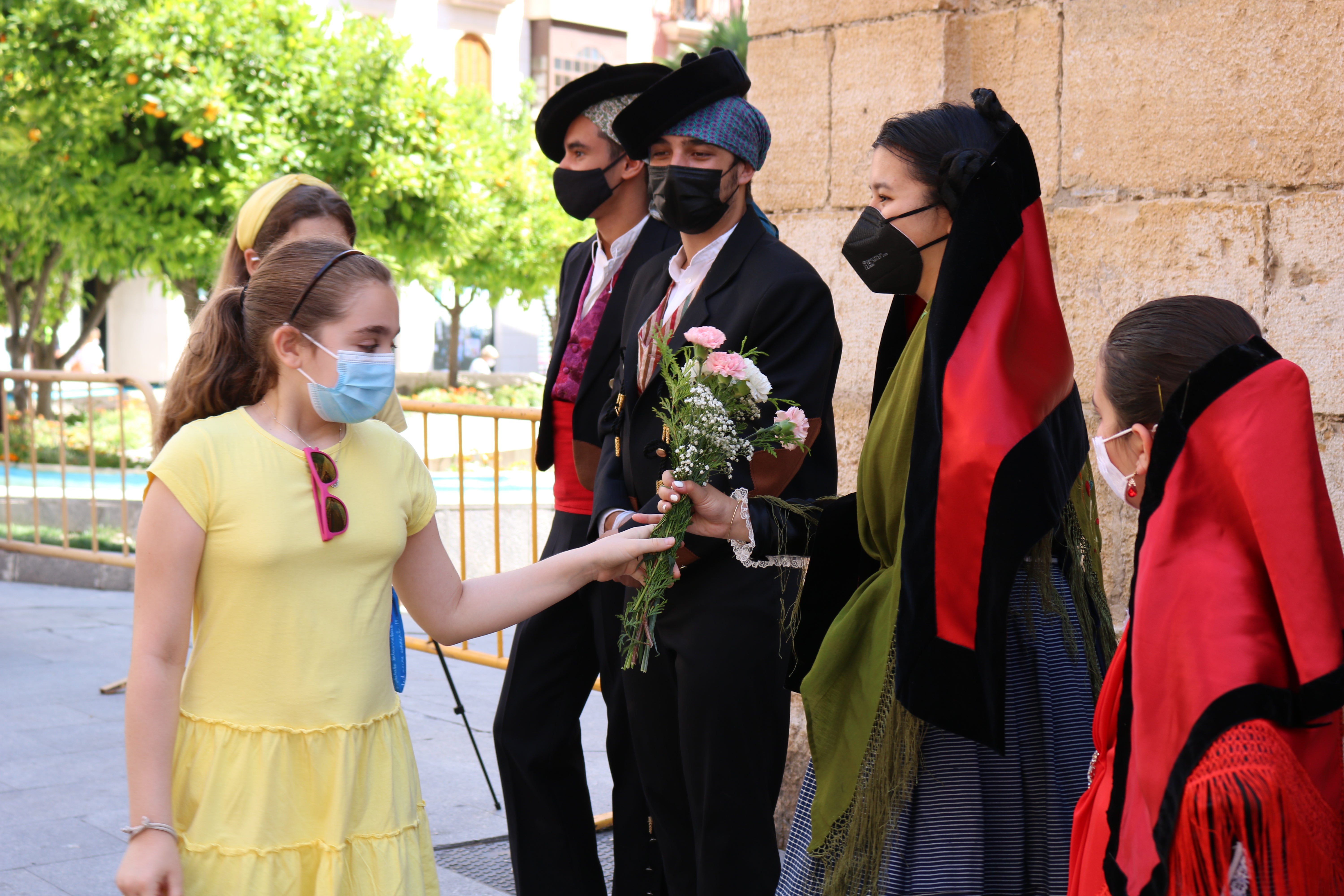 La ciudad vive una jornada festiva por la Virgen de la Capilla, cuya celebración se extenderá a lo largo del fin de semana