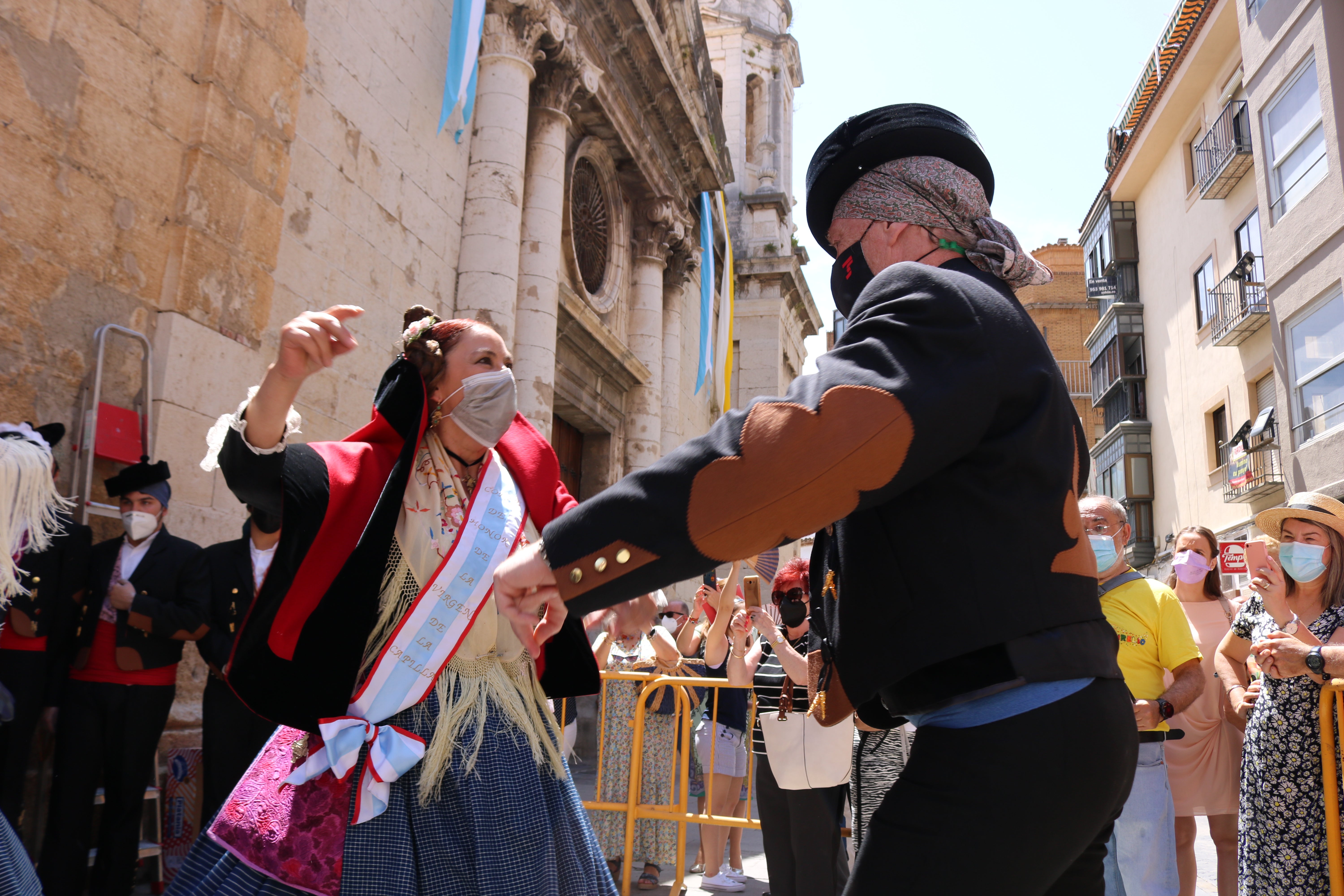 La ciudad vive una jornada festiva por la Virgen de la Capilla, cuya celebración se extenderá a lo largo del fin de semana