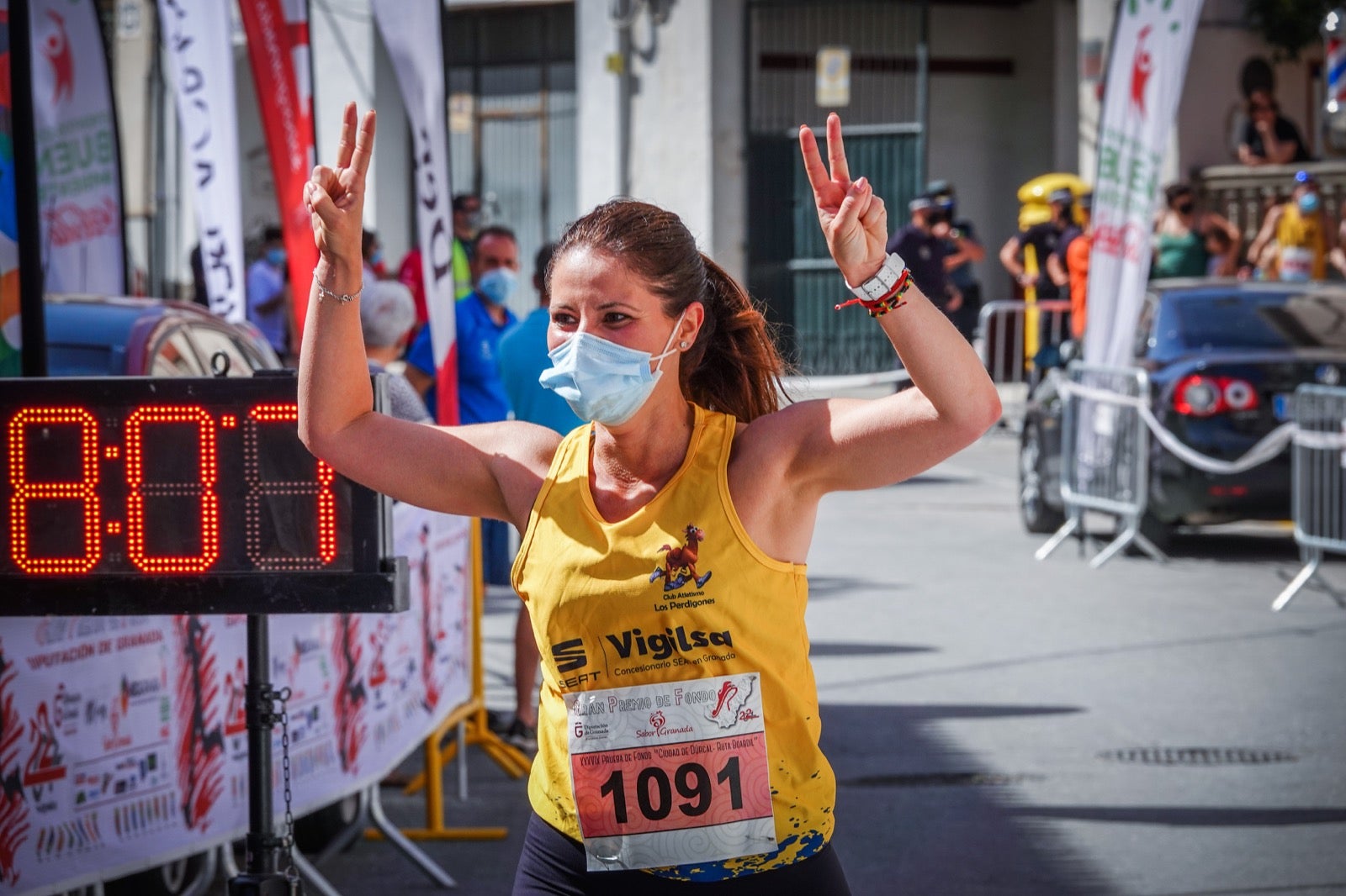 Cientos de corredores se dan cita en la Prueba de Fondo Ciudad de Dúrcal-Ruta de Boabdil