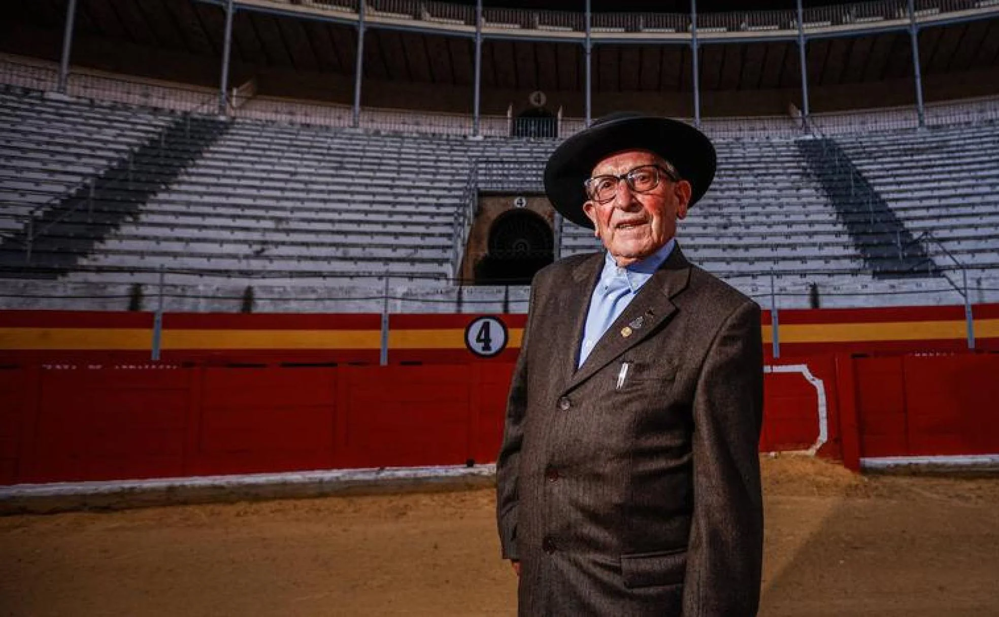 Un torero de 94 años... y no se corta la coleta