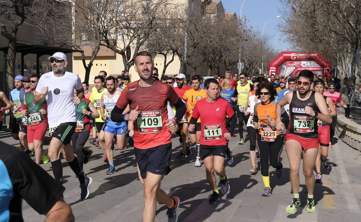 Carrera del Gran Premio de Fondo en Albolote en 2019.