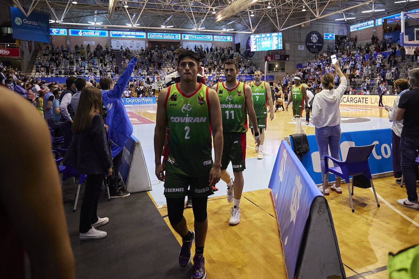 Los mejores momentos de la previa en Lugo, el partido y los momentos posteriores