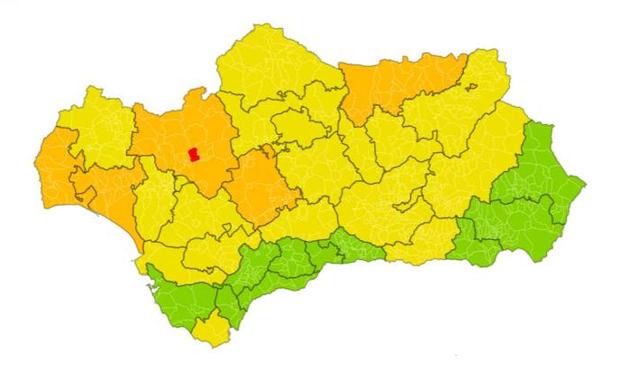 Consulta el nivel de alerta y las restricciones de cada municipio de Andalucía los próximos siete días