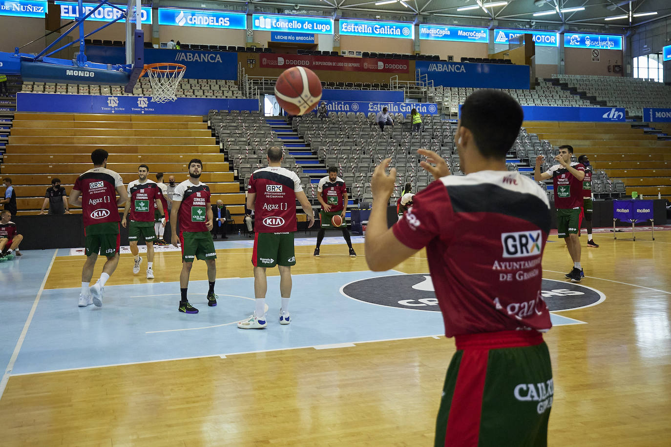 Los mejores momentos de la previa en Lugo, el partido y los momentos posteriores