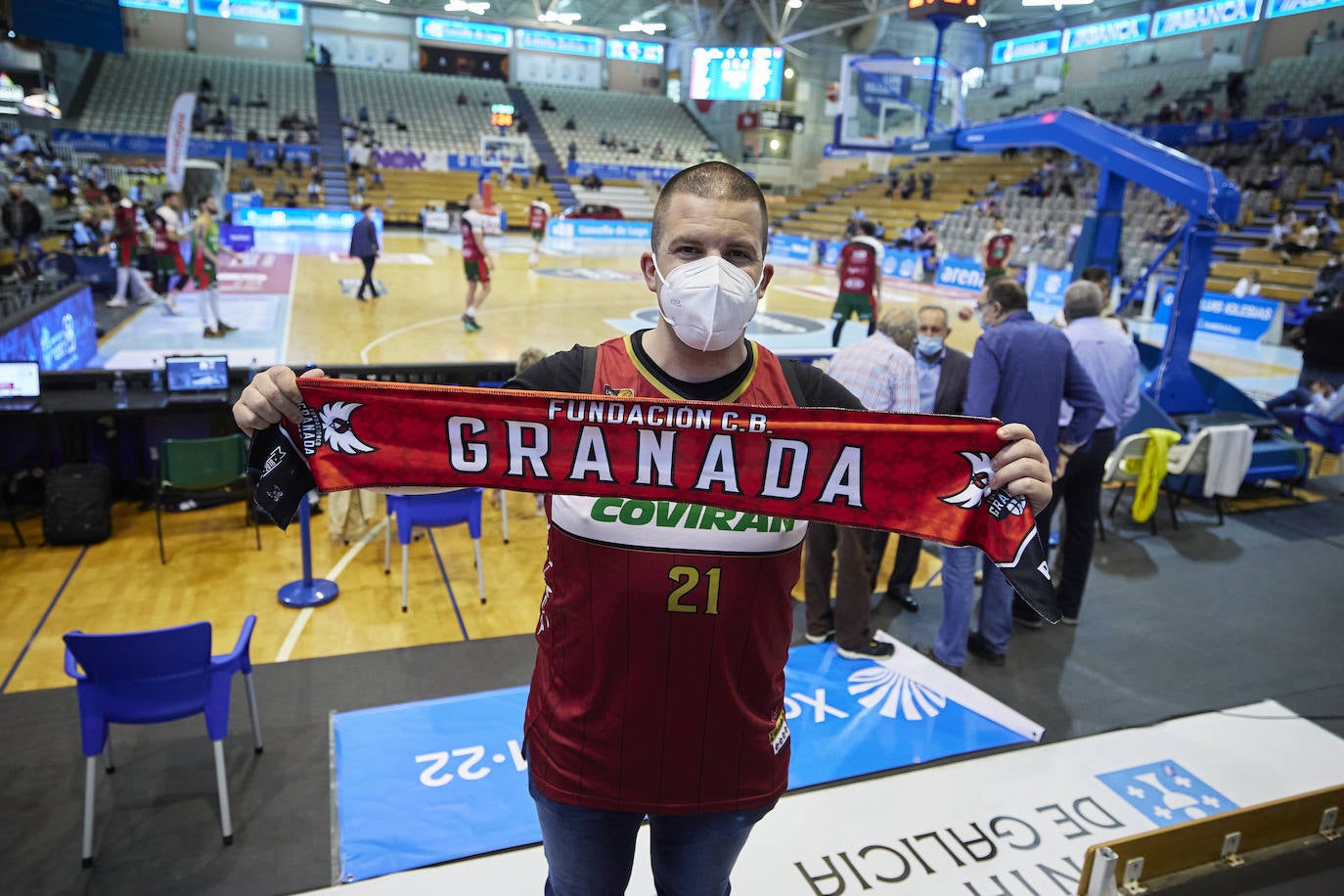 Los mejores momentos de la previa en Lugo, el partido y los momentos posteriores