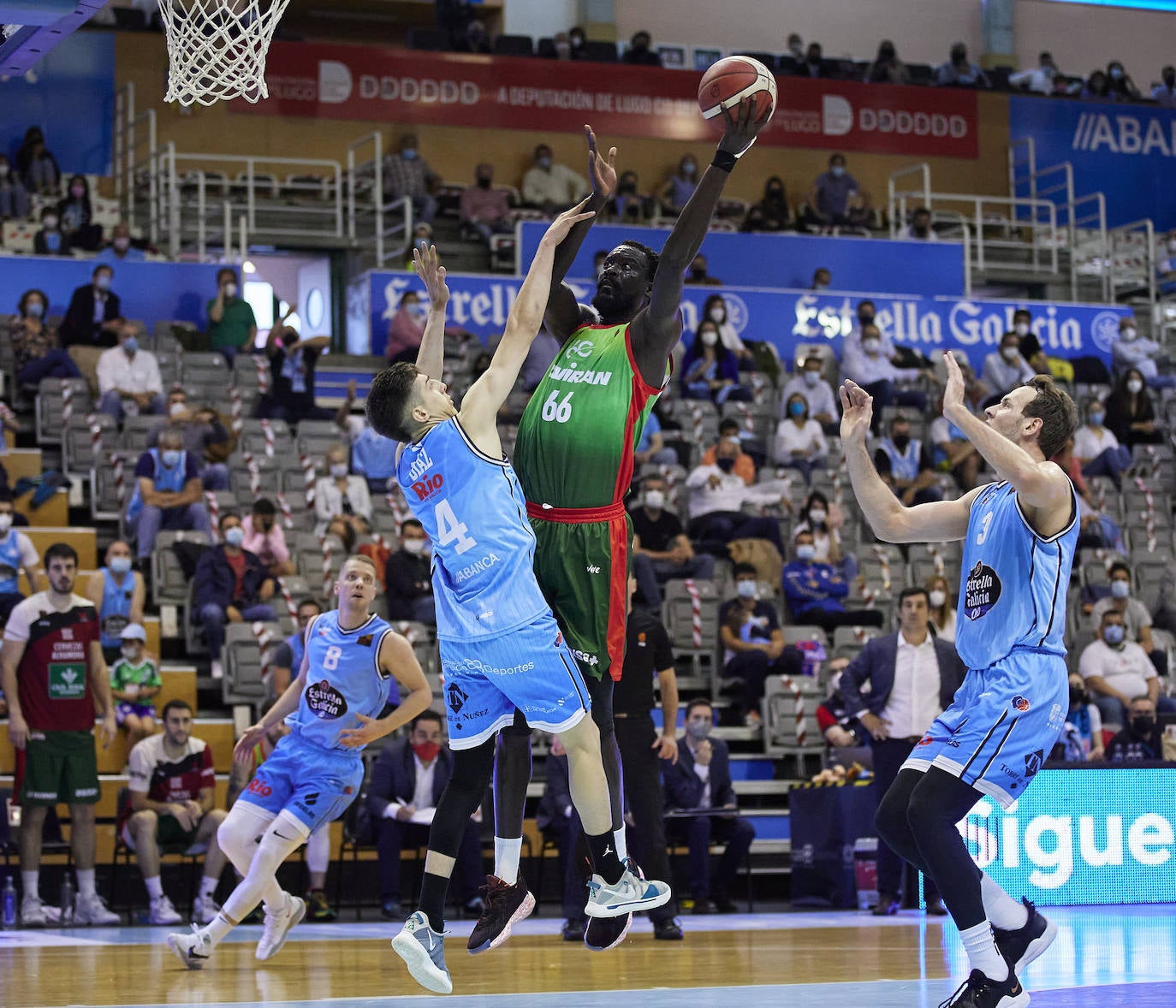 Los mejores momentos de la previa en Lugo, el partido y los momentos posteriores