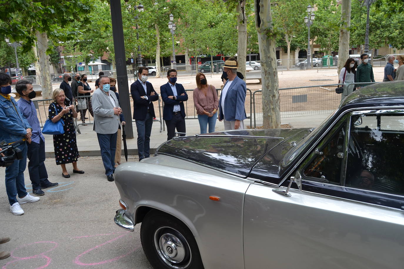 Hasta las 15 horas del domingo se podrán contemplar en el Paseo del Salón, los más de 70 vehículos del siglo pasado participantes en la XVII Ruta Reale.