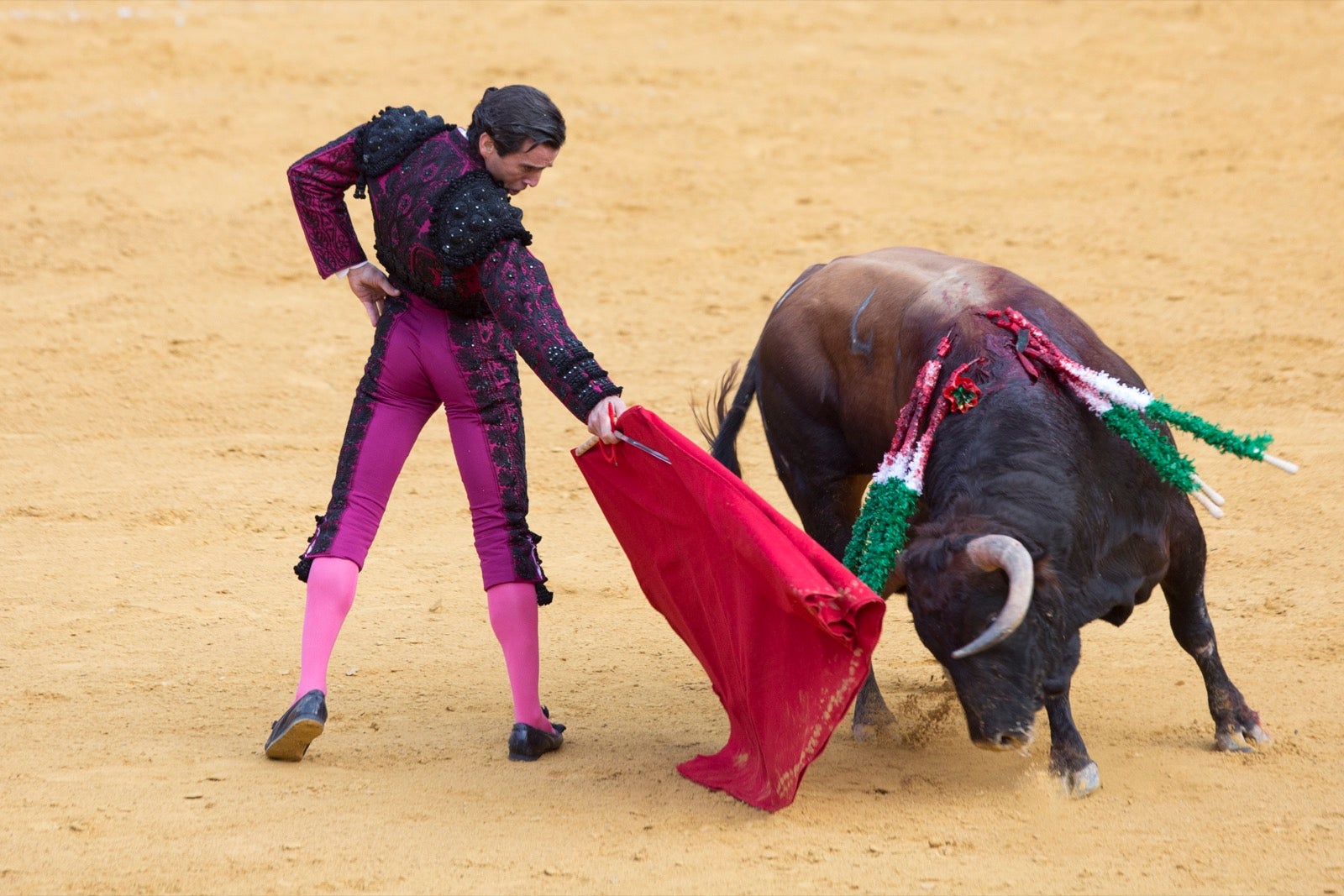 Segunda corrida de la feria taurina de Granada