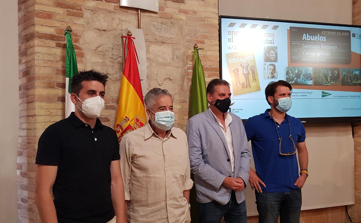 Presentación de la película en la Diputación de Jaén. 