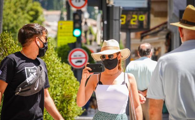 Calor en Granada. 