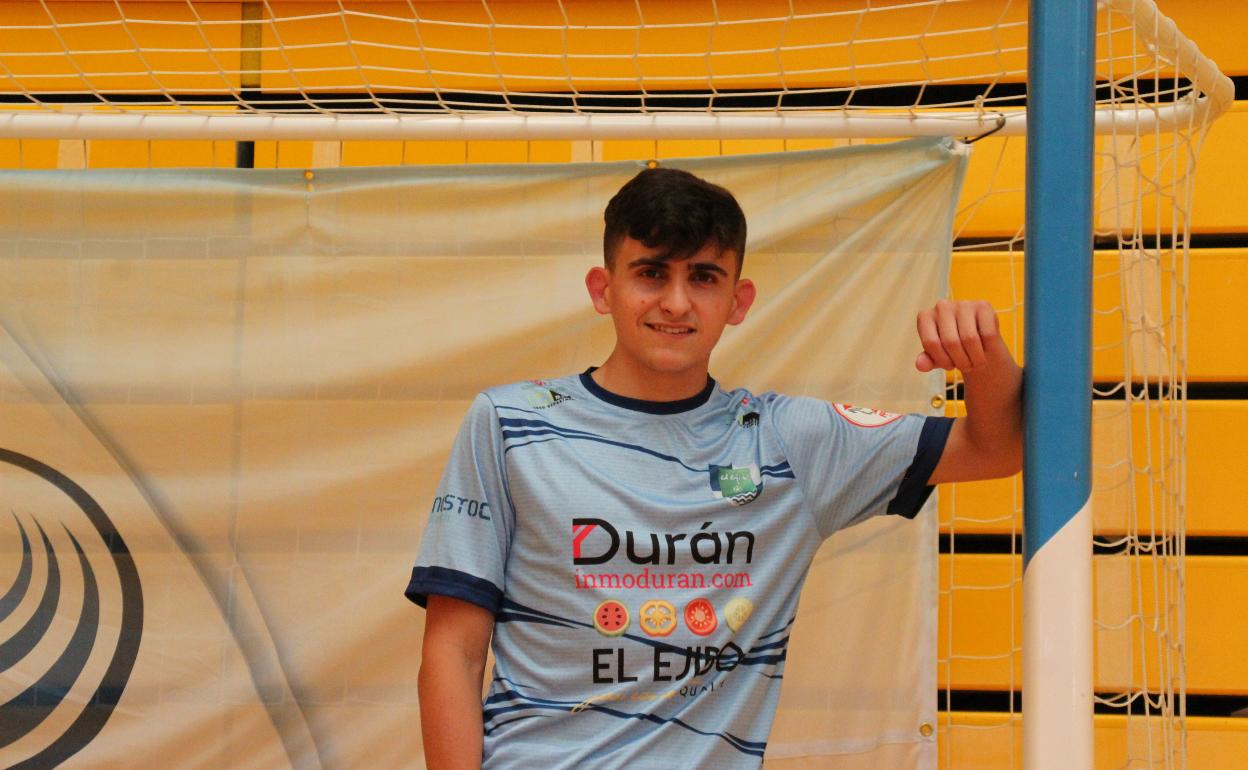 Juan Carlos Acién, jugador del CD El Ejido Futsal. 