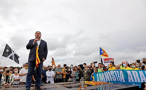 El presidente de ERC Oriol Junqueras 