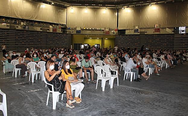 El concierto guardó la distancia social y el resto de medidas. 