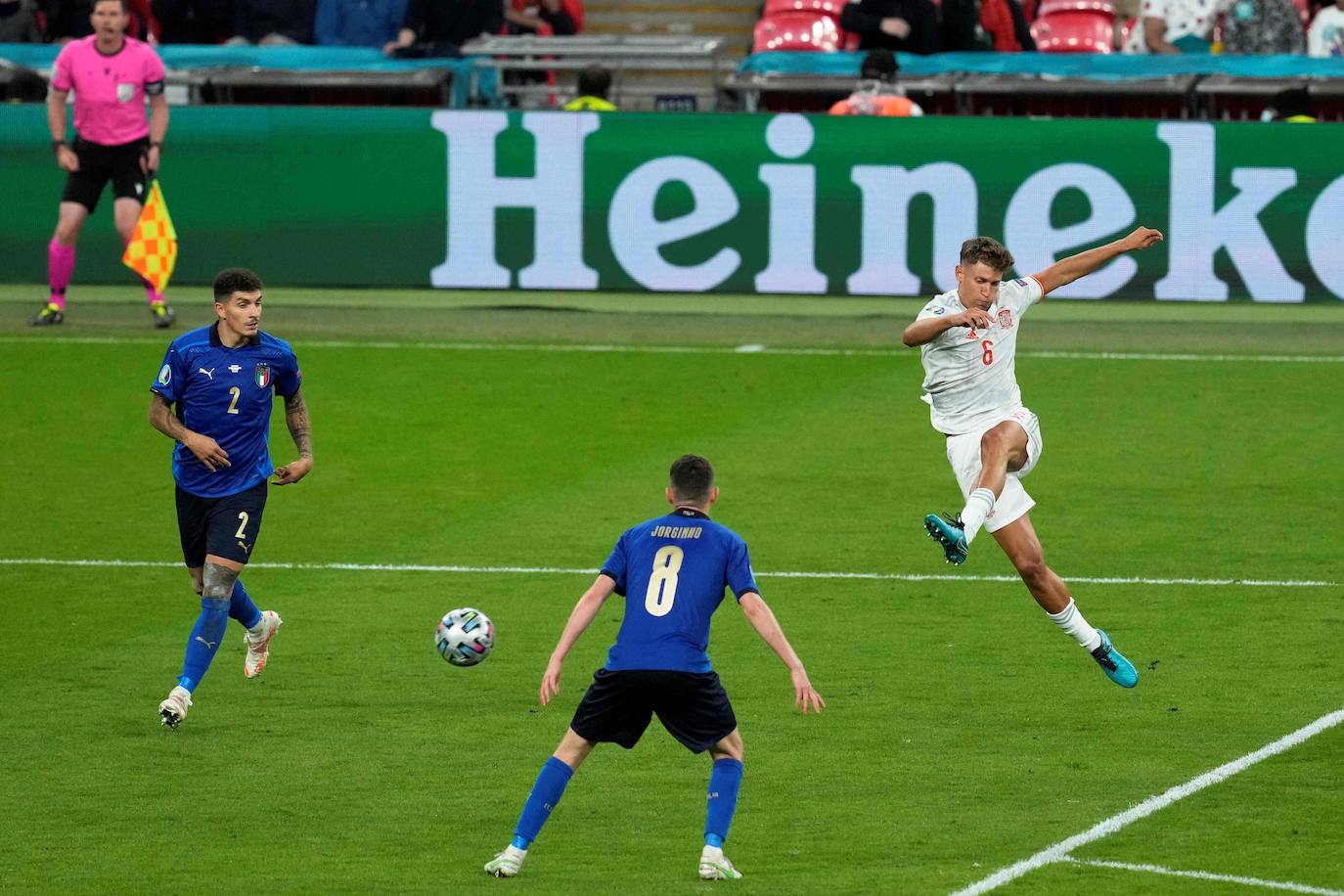 Fotos: Italia-España, en imágenes