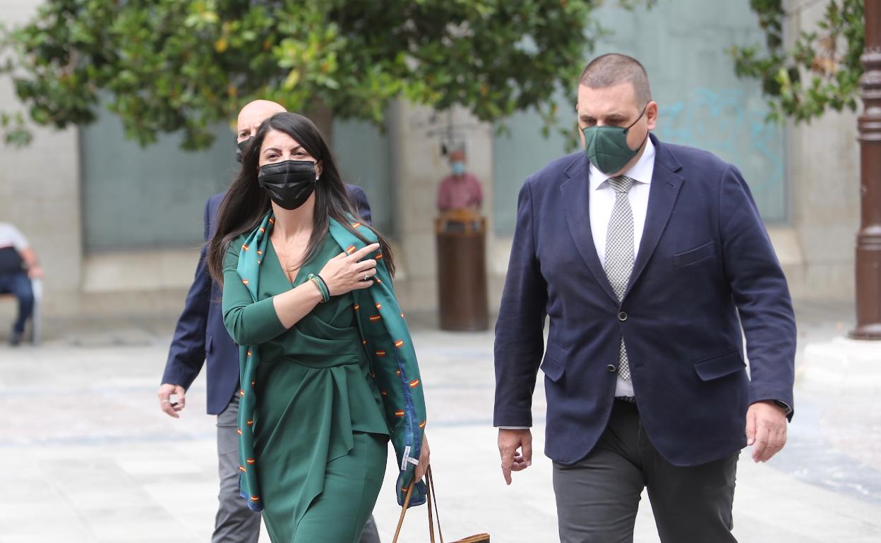 Onofre Miralles en su comparecencia tras el pleno. 