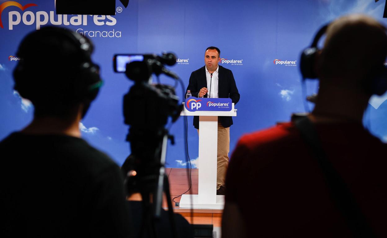 El presidente del PP de Granada, Francisco Rodríguez.