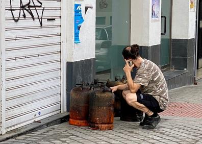 Imagen secundaria 1 - Estado del local tras el incendio.