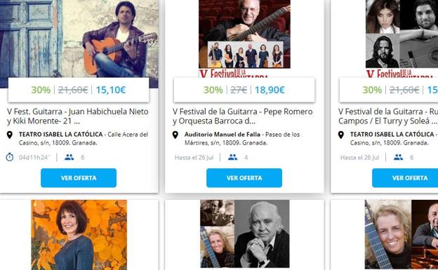 Consigue con Oferplan las entradas para los mejores conciertos del verano