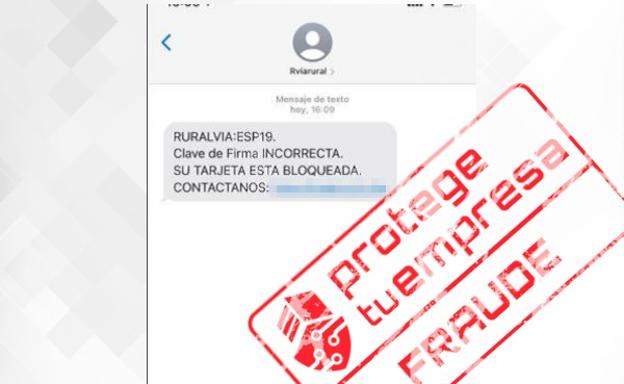 El SMS que suplanta a Caja Rural