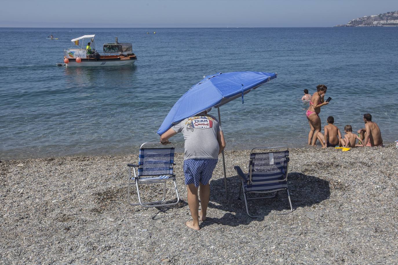 El litoral granadino se encuenta a mediados de julio con un ambiente estupendo y con unas cifras de ocupación esperanzadoras