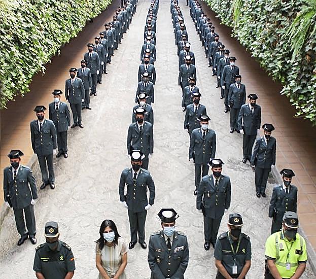 85 nuevos guardias civiles en Granada: 61 hombres y 24 mujeres