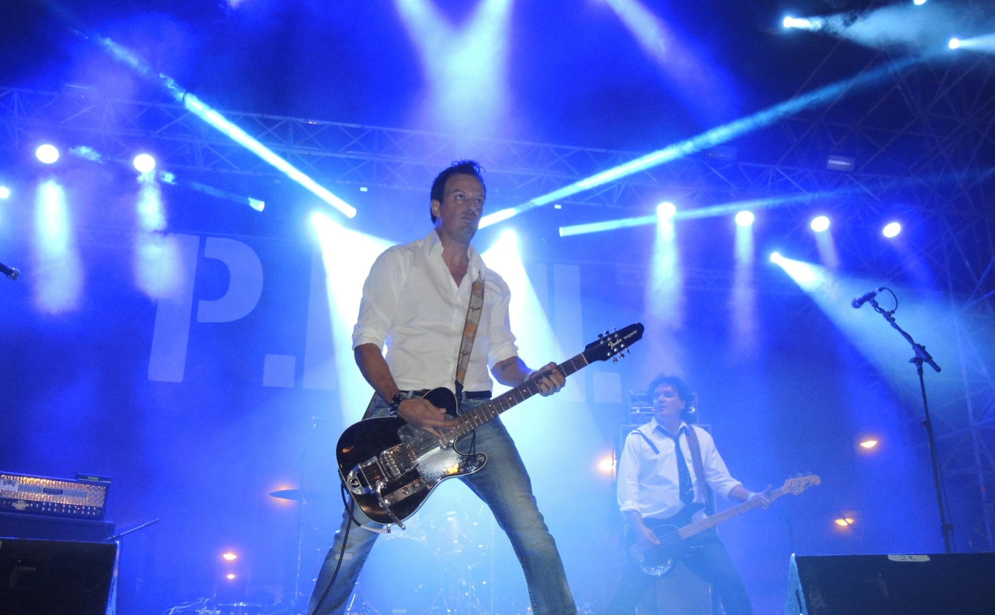 El músico y productor Javier PPM sobre el escenario en una imagen de archivo. 