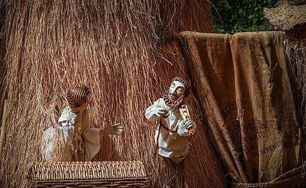 Almavera y Vittorino, protagonistas de la obra. 