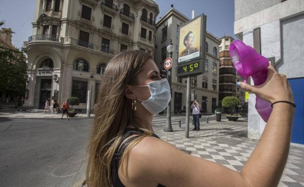 Aviso amarillo de la Aemet en Granada.