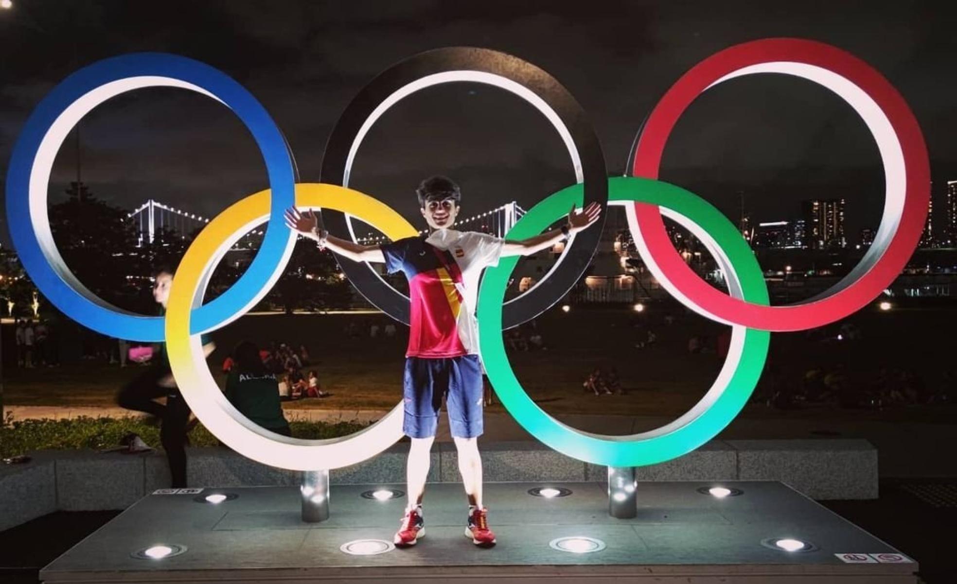 María Pérez en Tokyo. 