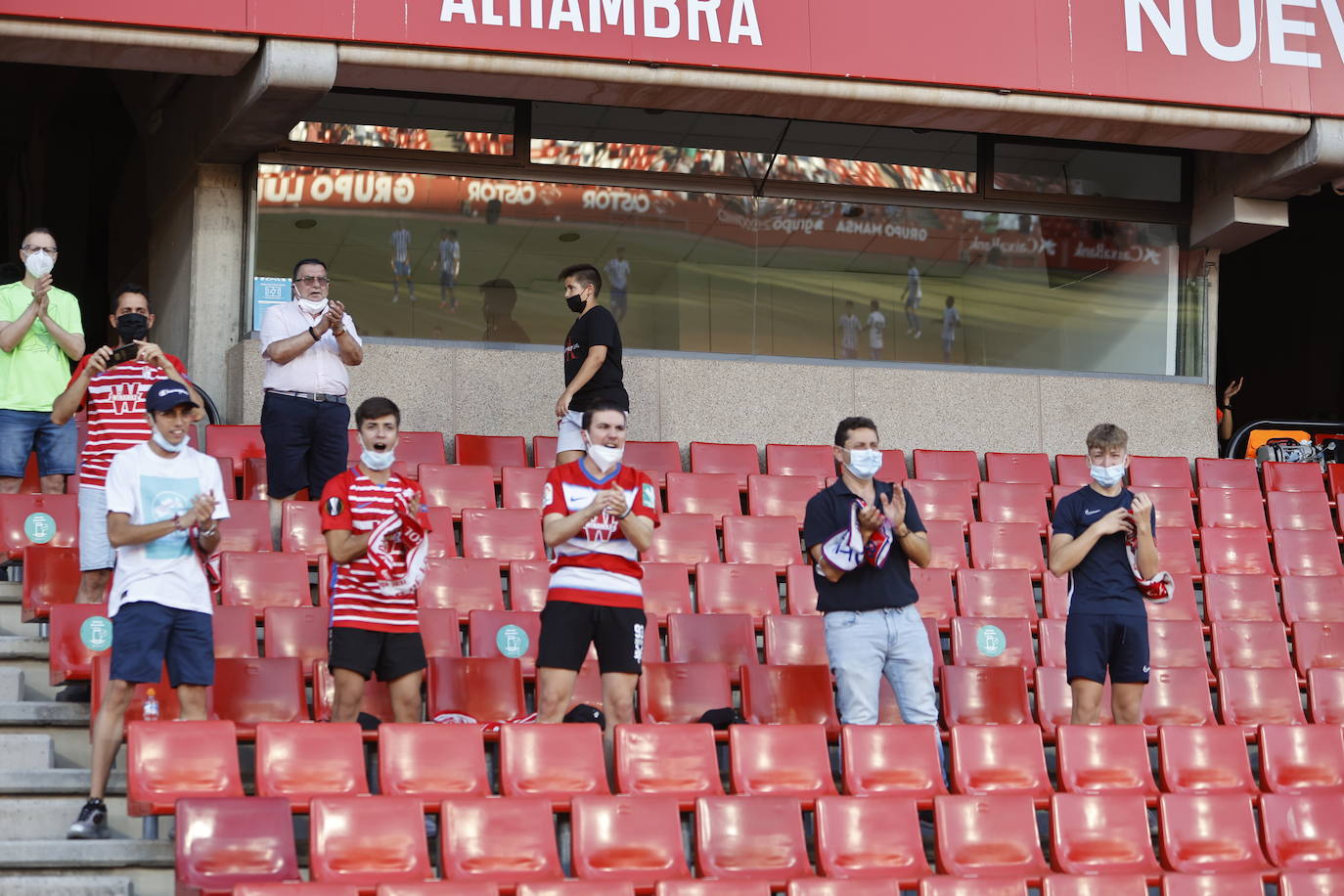 La afición vuelve a disfrutar de los partidos del Granada CF