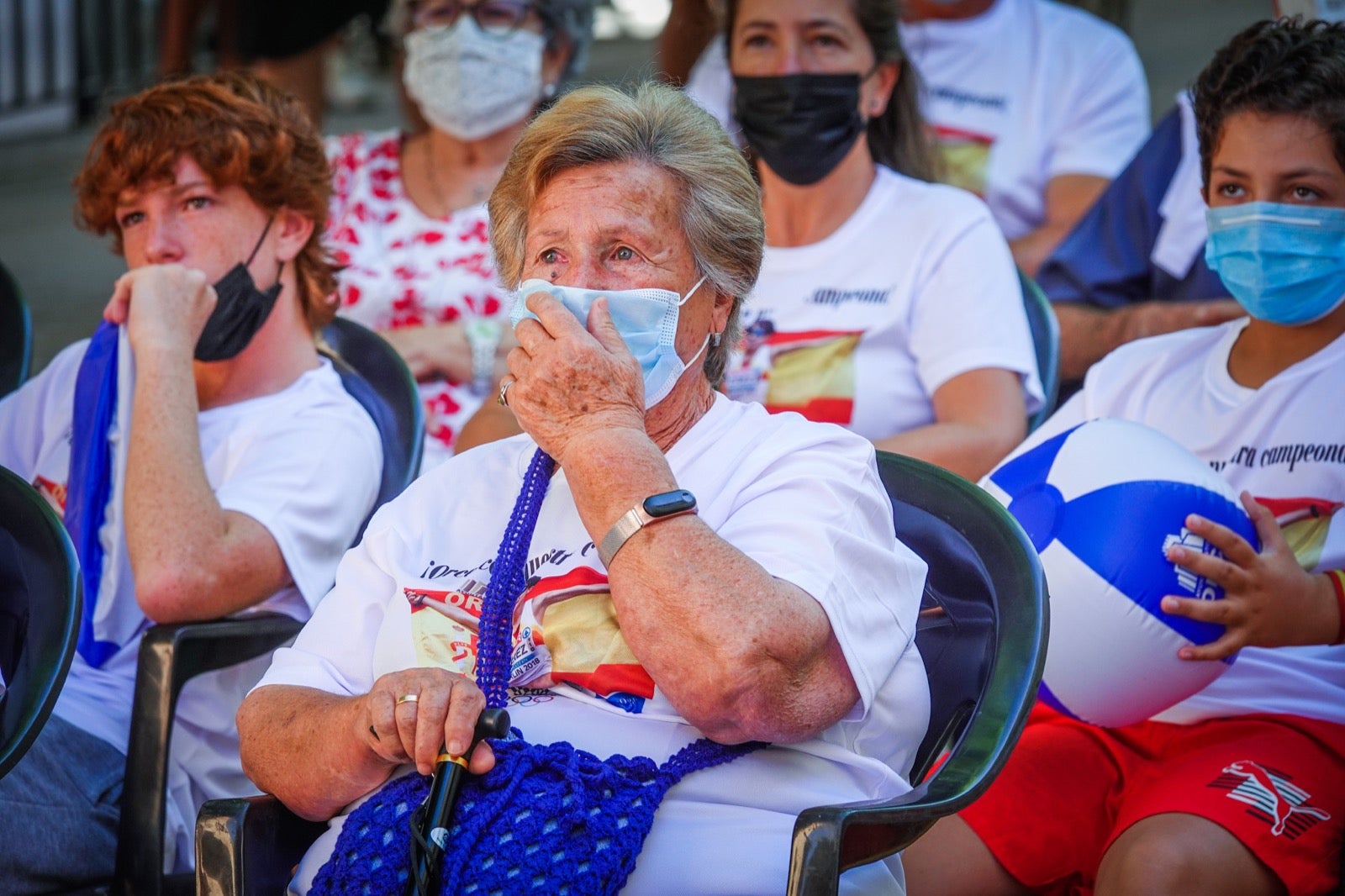 El pueblo natal de la marchadora, orgulloso de su paisana
