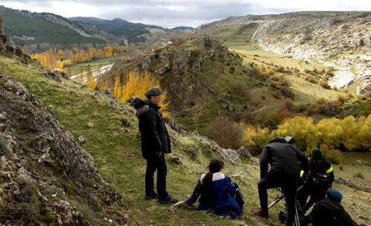 Rodando 'La hija' en parajes naturales de Jaén. 