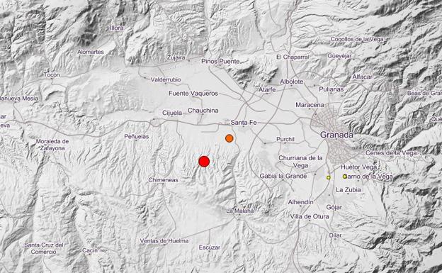 Un terremoto de 4,5 sacude Granada y el Cinturón