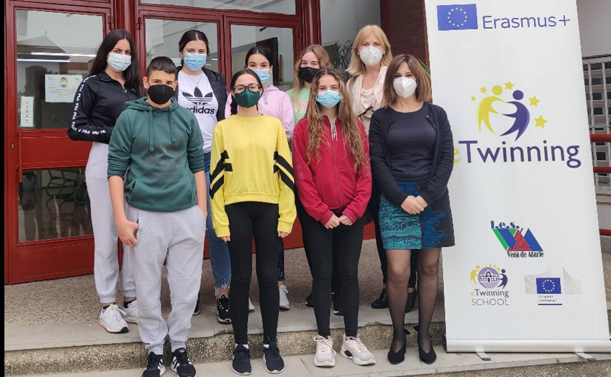 Participantes en el proyecto del instituto Vegas de Atarfe.