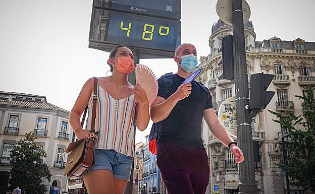 Calor en Granada. 