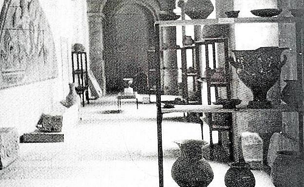 Museo Arqueológico en los bajos de la Diputación.