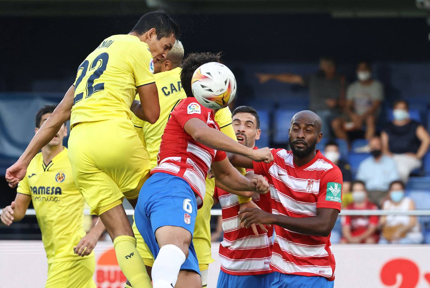 Fotos: Las mejores imágenes del encuentro entre el Villareal y el Granada