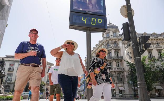 Calor en Granada. 