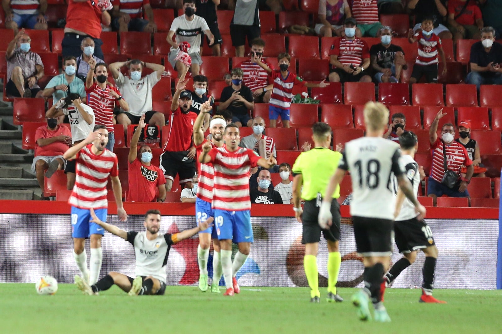 El Granada-Valencia, en imágenes