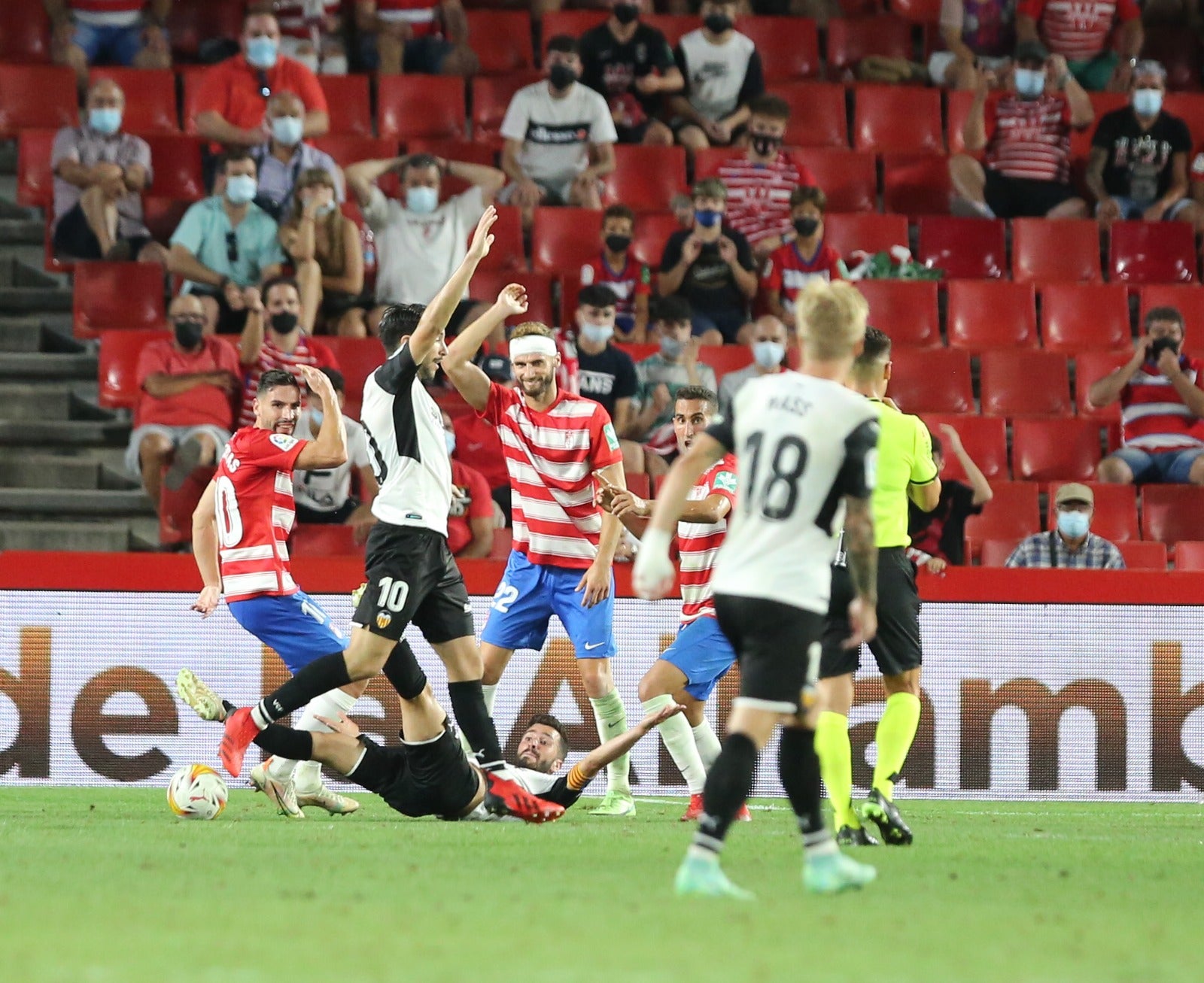 El Granada-Valencia, en imágenes