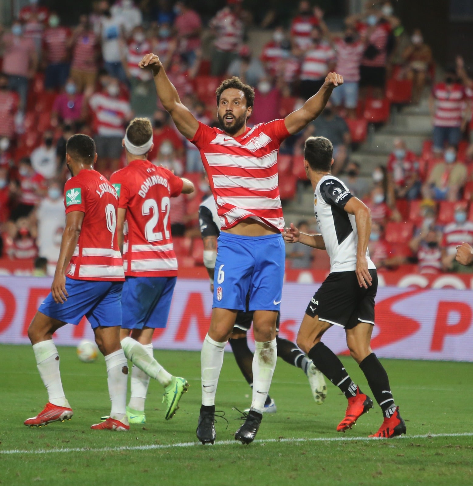 El Granada-Valencia, en imágenes