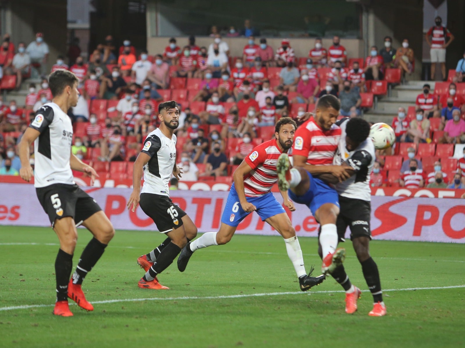El Granada-Valencia, en imágenes