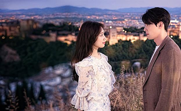 Imagen principal - Rodaje de la serie en Granada.