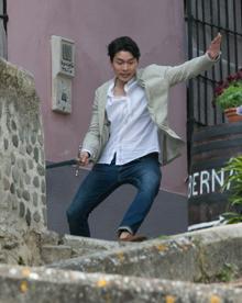 Imagen secundaria 2 - Rodaje de la serie en Granada.