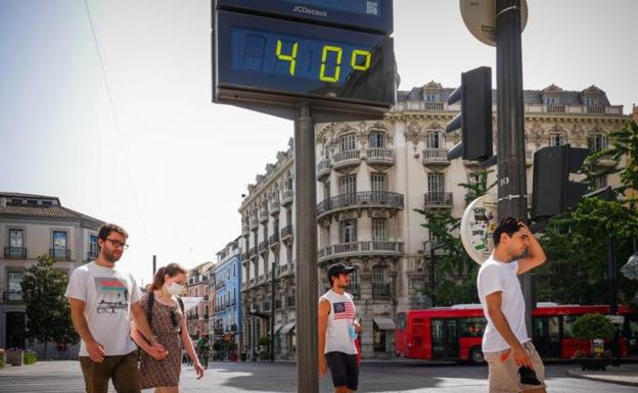 Calor en Granada. 