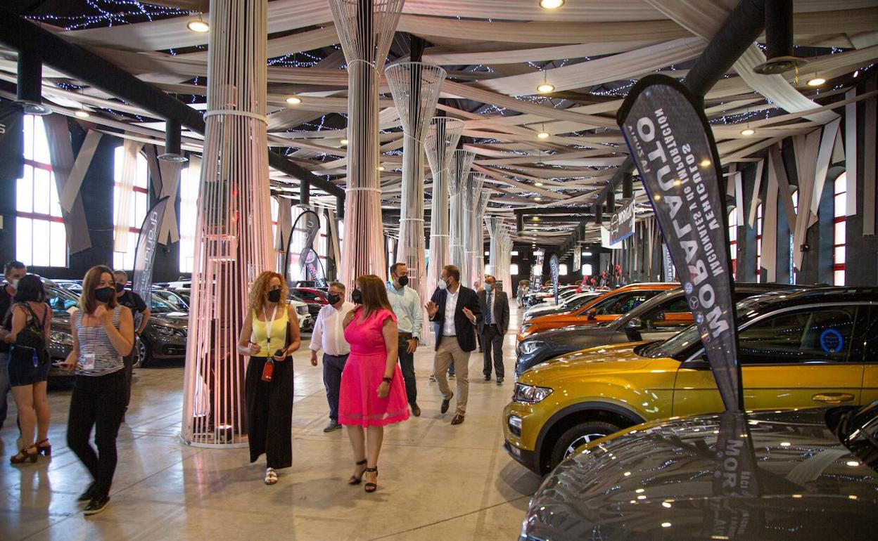 El Salón del Vehículo de Ocasión se celebró a finales de junio y para ello, se desmontó el vacunódromo durante el fin de semana. 