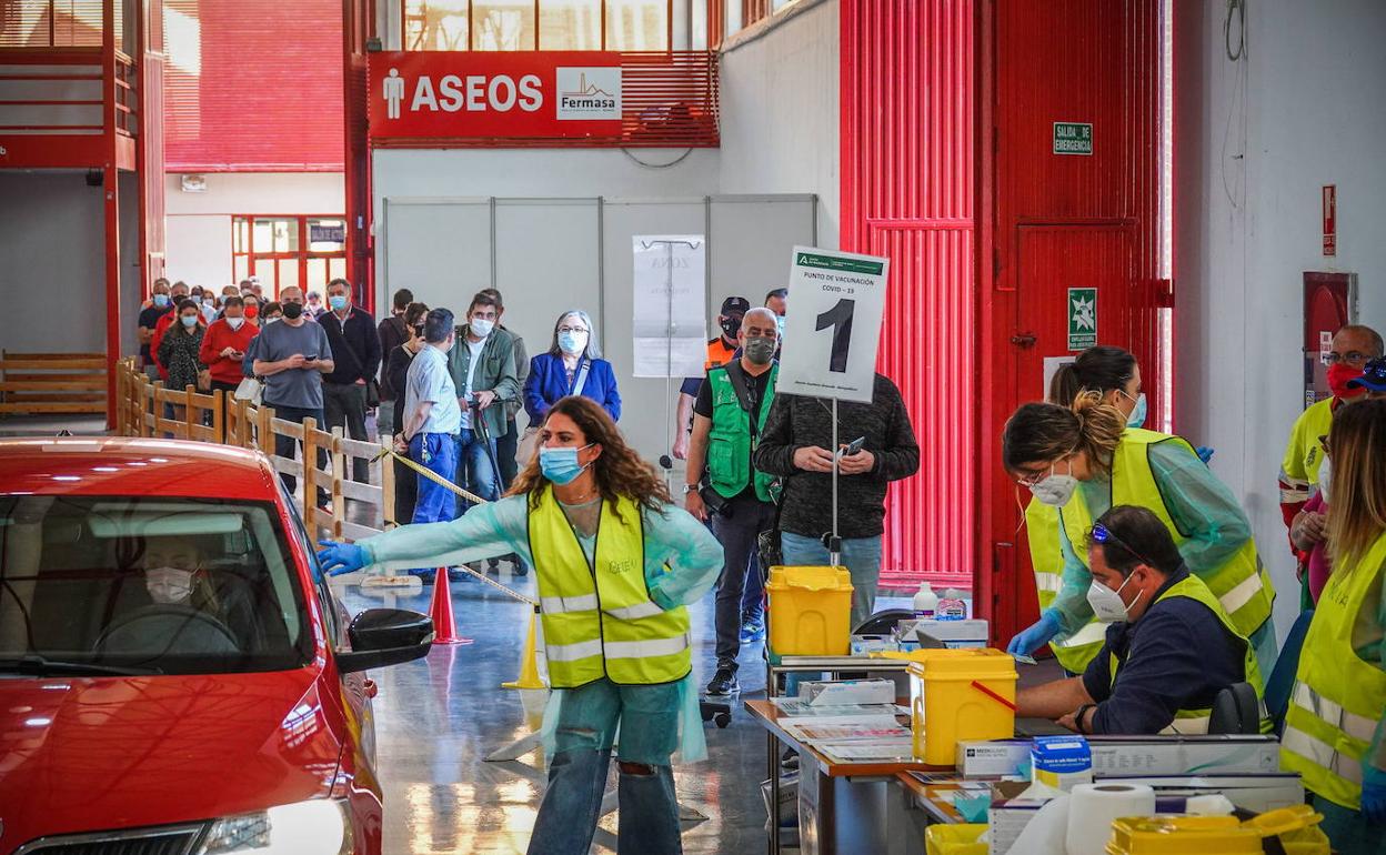 En Fermasa se viene vacunando desde el pasado 22 de febrero. 