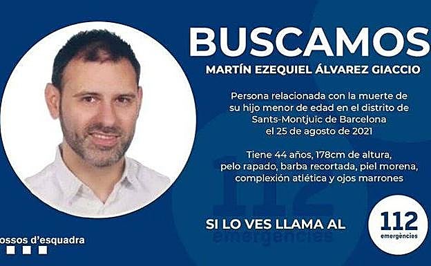 El asesino de su hijo de dos años huyó con el pasaporte