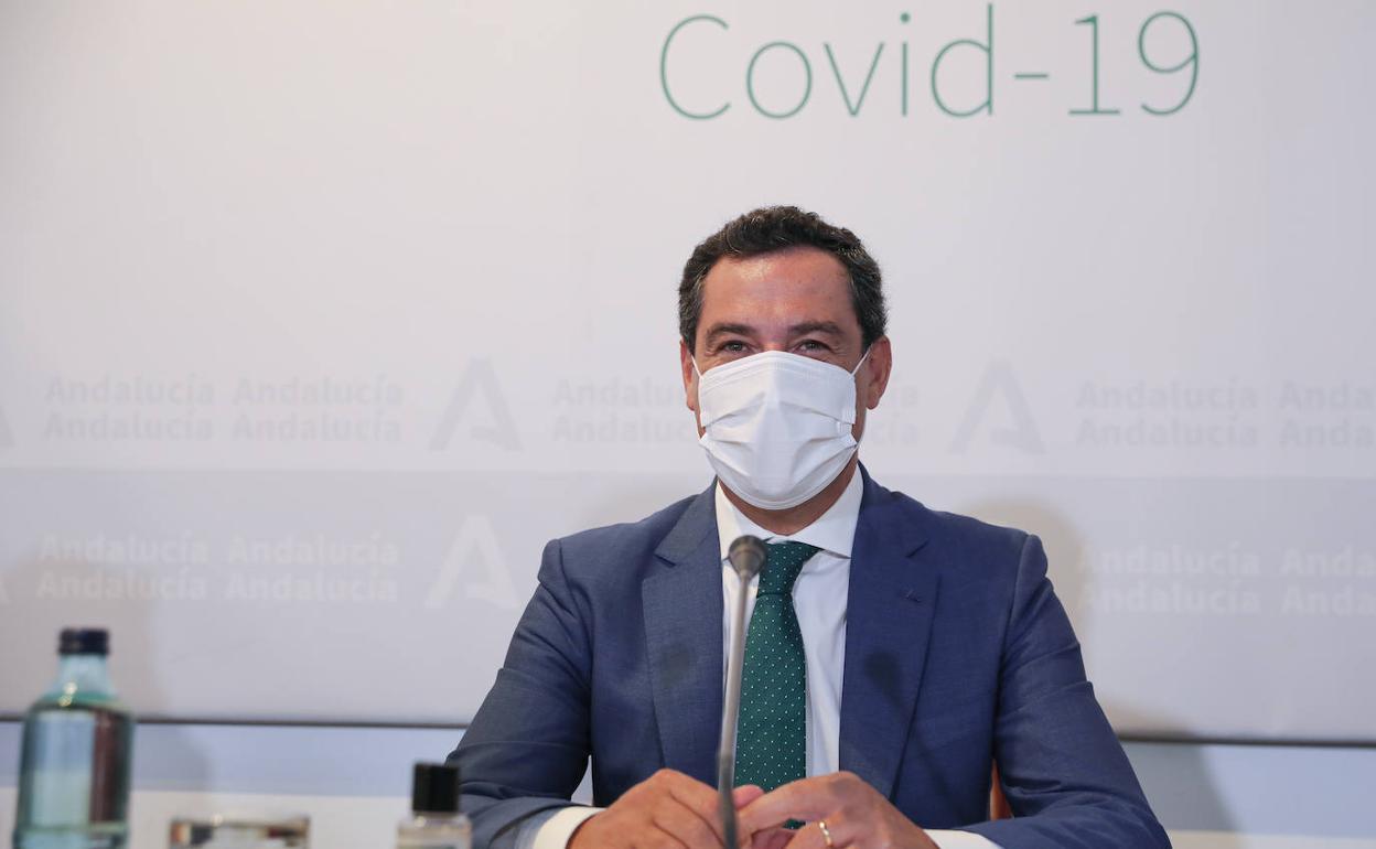 Covid Andalucía: Moreno pretende que haya el máximo de vacunados en octubre, antes de empezar el calendario de gripe