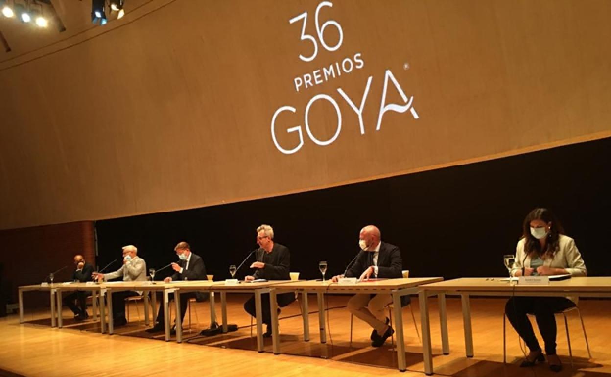 Presentación de los Premios Goya en el Palau de les Arts.